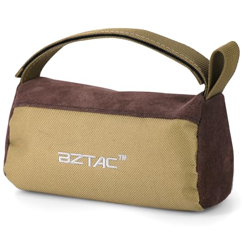 BZTAC Tactical Pre-Filled Hunting Gun Holders Shooting Rest Bag Squeeze Bag Long Range Rifle Rest, Front & Rear Support Sandbag for Outdoor Shooting, Hunting,Outdoor Shooting Rest Bags