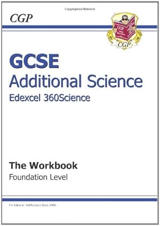 GCSE Additional Science Edexcel Workbook - Foundation