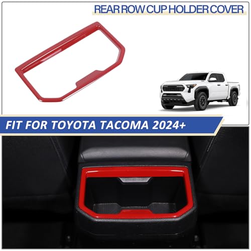 Portavasos para Toyota Tacoma 2024-2025 rojo miniatura 5