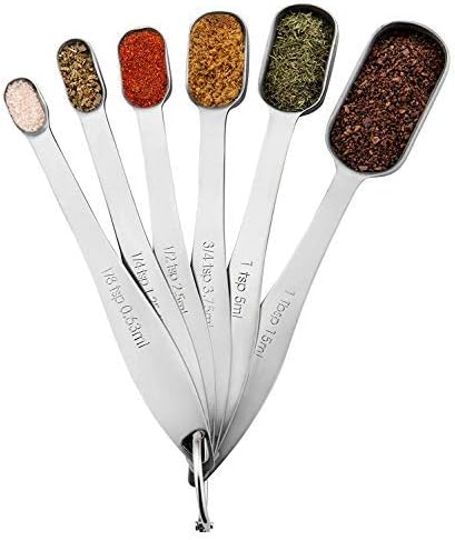 Homepixi Measuring spoons Set of 6