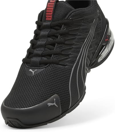 PUMA Men's Voltaic EVO Sneaker, Black-Stormy Slate-for All Time Red, 10 | Image 5
