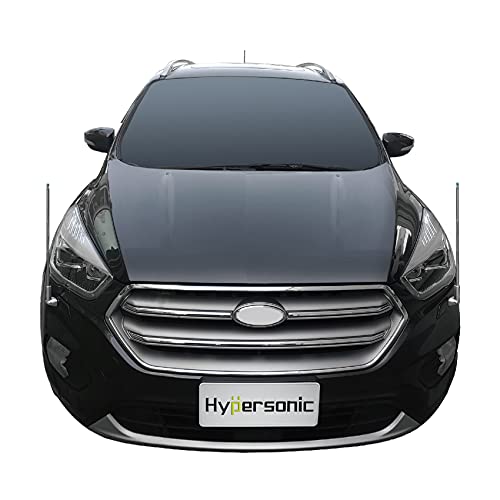 Car Safety Bumper Guard Corner Antenna Pole Parking Driving Assist Pole For New Drivers Adjustable Vehicle Protector For Measuring Distance To Prevent Scratches Collision Hypersonic - Pack Of 2 #TOP1