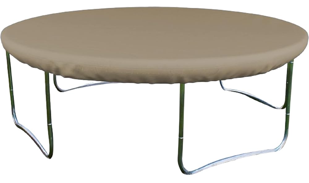 Covers & All Round Trampoline Cover, 12 Oz Waterproof UV & Weather Resistant, All Season Protector Outdoor Games Fitness Sports Cover for Garden Lawn, with Elastic (48