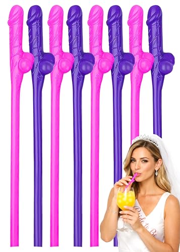 Bachelorette Party Pennis Straws 30 Pcs Adult Funny Novelty Willy Drinking Straws Naughty Hen Party Decorations Bride Party Favors