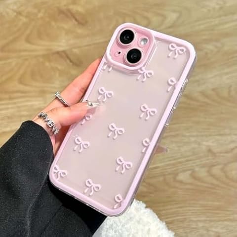 LRANLAI iPhone 11 Cute Bow Case Cover