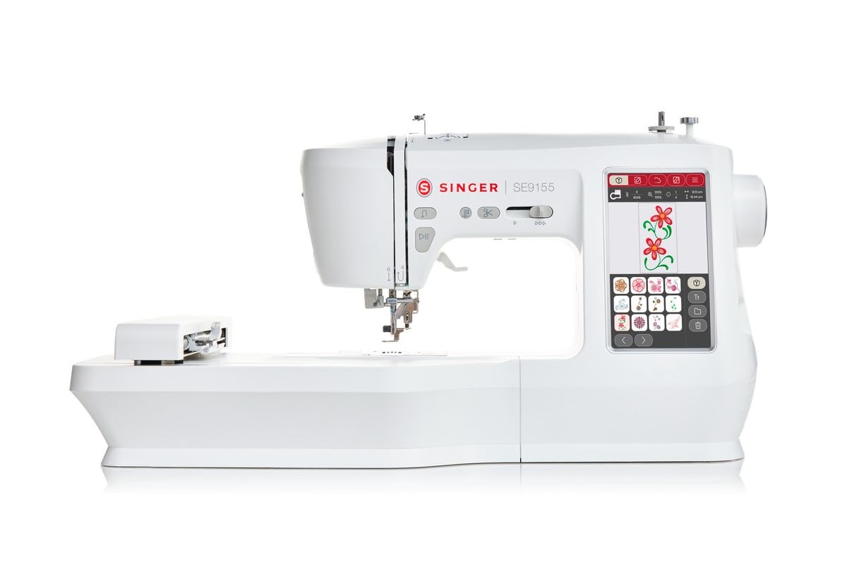 Singer SE9155 Macchina per cucire e ricamare con software gold