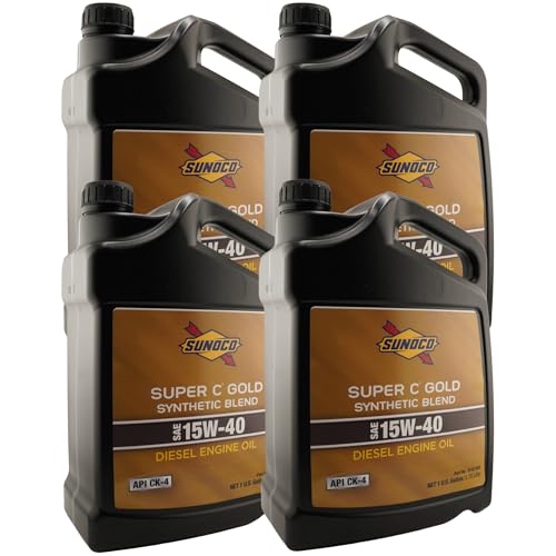 SUNOCO Super C Gold 15W-40 Aceite Motor Diesel 4 Gal