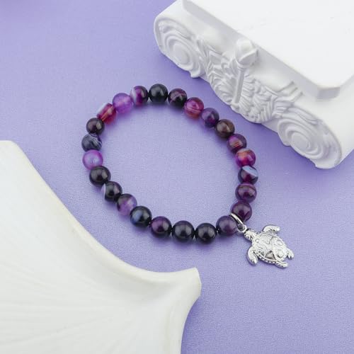 MollyQueen Sea Turtle Bracelet - Gifts for Turtle Lovers, Inspirational Jewelry for Christmas or Birthday3