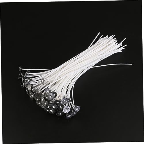 Mechas para velas preenceradas de algodón natural 30pcs miniatura 5