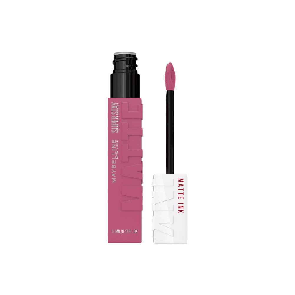 Maybelline New York Lippenstift, Super Stay Matte Ink, Flüssig, matt und langanhaltend, Nr. 165 Successfull, 5ml