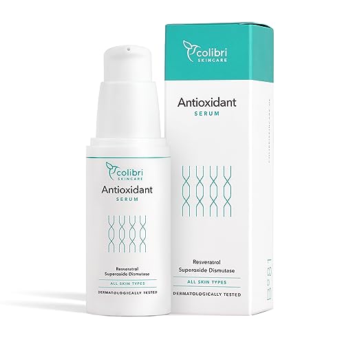 Colibri Skincare Antioxidant Serum 30ml - Serum Facial, Anti-Envejecimiento Y Tratamiento De Hiperpigmentación, Suero De Alta Dosis Con Efecto Antioxidante, Eliminador Antimanchas Facial Colibri Skincare Antioxidant Serum 30ml - Serum Facial, Anti-Envejecimiento Y Tratamiento De Hiperpigmentación, Suero De Alta Dosis Con Efecto Antioxidante, Eliminador Antimanchas Facial