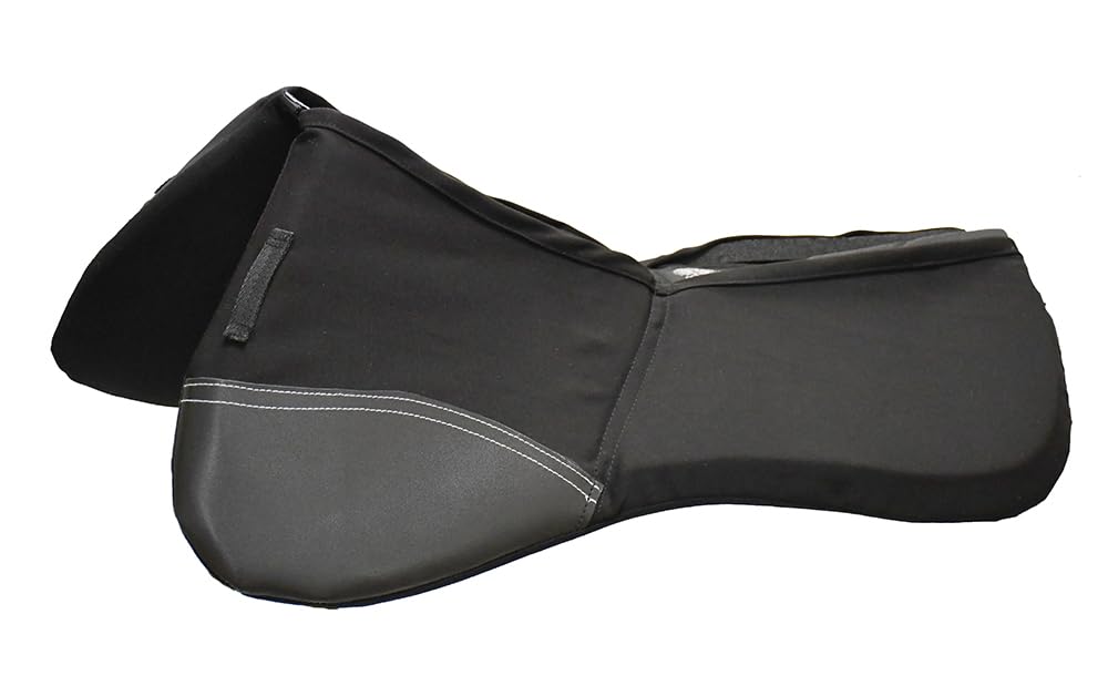Rhinegold Pro Shock Absorber Saddle Pad-Cob-Black