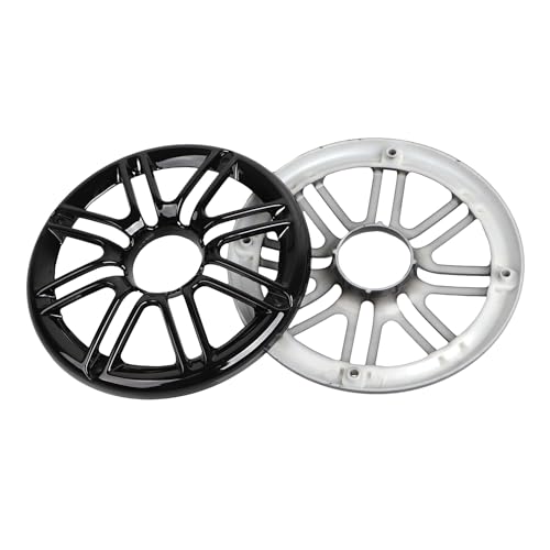 Cubiertas negras 3D para parlantes traseros moto miniatura 5