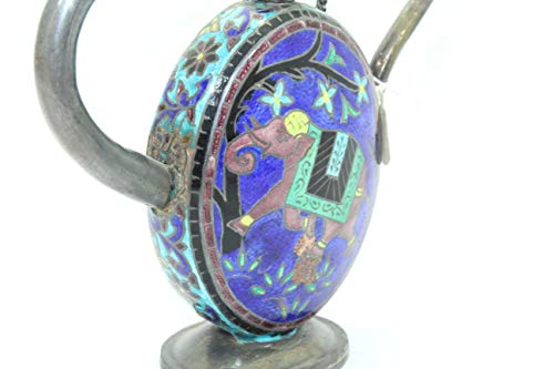 Rajasthan Gems Surai Lot de 4 serveurs à vin en argent sterling 925 - Image 8
