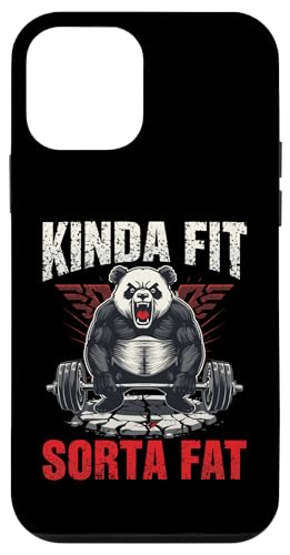 Kinda Fit Sorta Fat Funny Panda W tBbglX EGCgteBO X}zP[X iPhone 12 mini p
