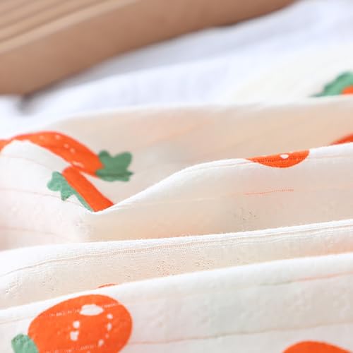 2 Pcs Ribbed Knit Thermal Outfit Set For Kids Girls Cute Print Elastic Soft Long Sleeve Fall Winter Clothes3