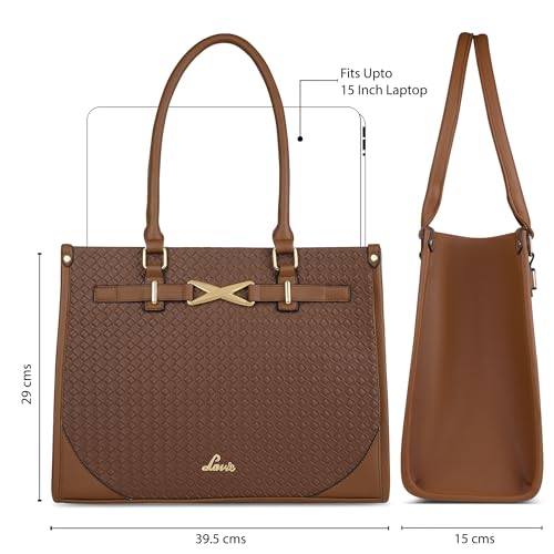 Image of Lavie Women's Kylie Infinity Satchel Bag | Satchel Handbag for Work | Ladies Purse | Stylish Shoulder Bag | Gift for Women