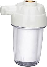 OSALADI Water Heater Filter Sink Strainer House Water Filter Sink Water Filter Faucet Filter Water Heater Prefilter Inline Water Filter Reusable Water Purifier Water Prefilter Copper Front