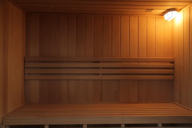 Bagno Italia Sauna finlandese 200x175 cm 4 posti in legno canadese accessori inclusi