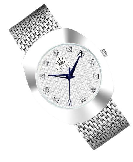 LIMESTONE IZIPIZI 3D Series Mesh Stainless Steel Chain Hydraulic Dial Quartz Analog Watch - for Men (RADD009) (B0CLZM95CX) Amazon Price History, Amazon Price Tracker