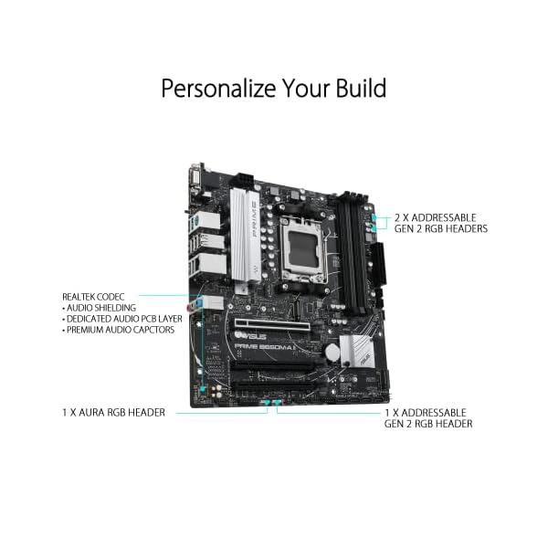 ASUS Prime B650M-A II - Placa Base Gaming - Image 5