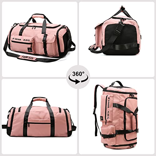 Suweir Reisetasche Groß Damen Herren 65L Sporttasche mit Schuhfach und Nass-Trockenfach Large Capacity Travel Bag… – Bild 7