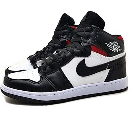 Tênis Masculino Basquete Air Jordan One Preto e Branco (41)