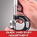 Starrett Outside Micrometer with Balanced Frame and Thimble, Satin Chrome Finish and Advanced Sleeve Design - Quick and Easy Adjustment, 1-2