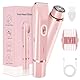 Intimrasierer für Frauen, Rasierer Damen Intimbereich, Dual-Head Trimmer IPX7 Wasserdicht Wiederaufladbarer Rasierer, Nass und Trocken für Intimbereich Gesicht Beine Körper