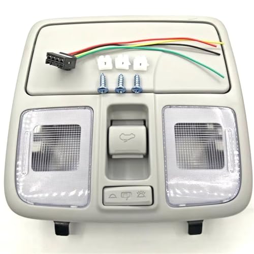Car Reading Light Sunroof Switch for Hyundai IX35 92820-2SXXX,Car Interior Overhead Console Dome Light Reading Lamp Sunroof Switch Parts.,B-Grey(Normal/B-Grey)