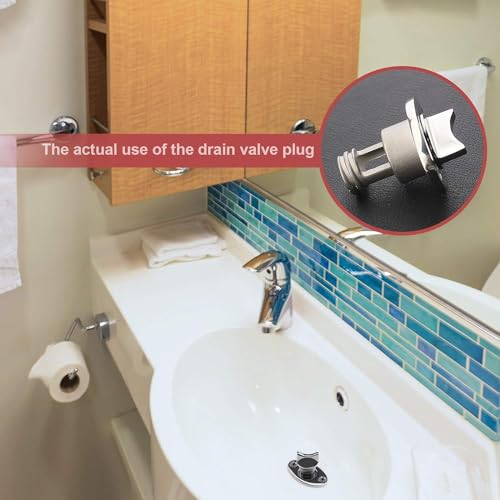 Young Wolf Bilgen-Ablaufstopfen, Klassisch, 316 Edelstahl, passend für 2,5 cm, 25 mm Loch, oval, Garboard, Marine, Silber