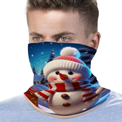 Neck Gaiter Face Mask Men Women, Dog And Cat Face Mask Scart Cover for Dust Wind Sun Protection3