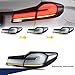 LED Tail Lights Assembly Compatible with BMW 5-Series G30 F90 M5 2017-2020 Start-up Animation Sequential Turn Signal Grey White Rear Lamps Accessory