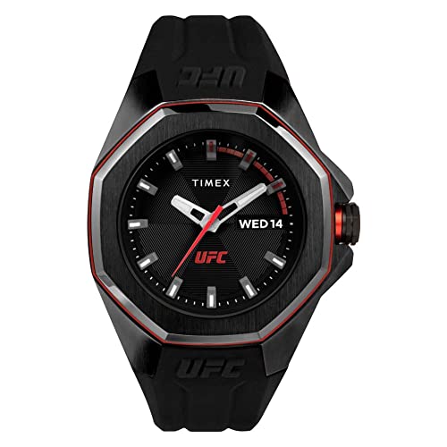 Timex UFC Y v 44mm rv, ubN/ubN, One Size, 44mm UFC Phantom Pro 3j_CubNVRXgbvrvB