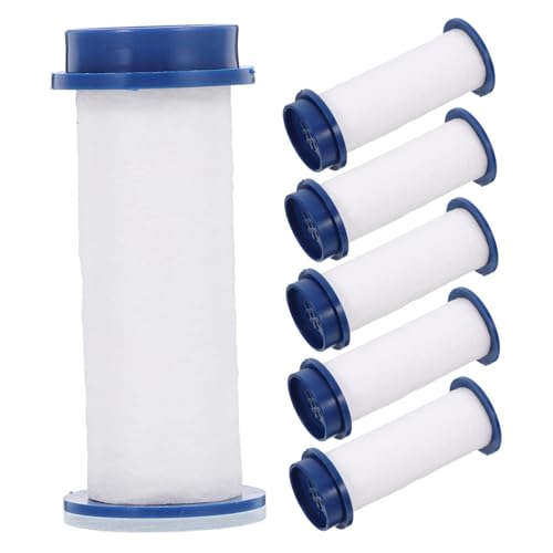 Gadpiparty 2sets Nozzle Filter Handheld Fan Shower Heads Filter Shower Head Filter Replacement Filter Filtering Tool Filter Cotton Sprinkler Head Fan Filter Pp Filter Pp Cotton White 6pcs*2