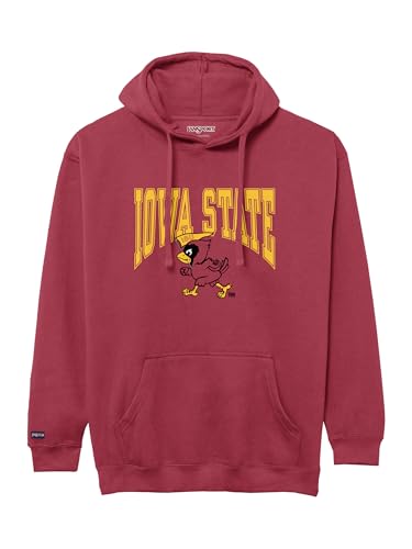 Image of JanSport NCAA Officially Licensed Rival Hoodie, Long Sleeve Unisex Sweatshirt, Cotton-Polyester Blend, Double-Layered Hood