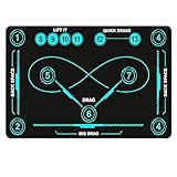 Hockey-Trainingsmatte - rutschfest, Groß, Tragbar, Präzision - Stockhandhabung-Trainingsausrüstung | Für Eishockey-Fans, Erwachsene, Anfänger und Fortgeschrittene