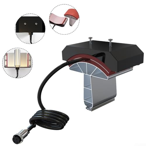 Placa de transferencia de calor para gorras y viseras de aluminio 220V 5