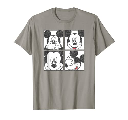 Disney Mickey Mouse Box Faces T-Shirt