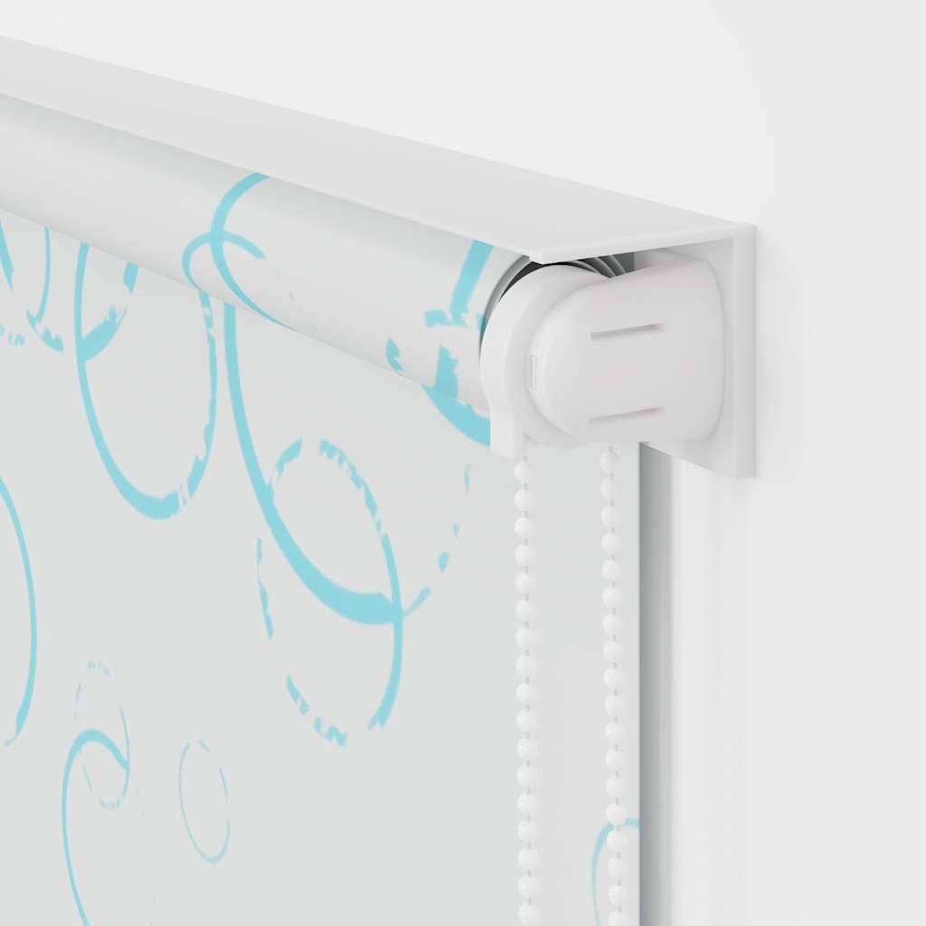 Generico Rideau de douche 100 x 240 cm avec motif bulles en EVA, résistant à l'eau et séchage rapide