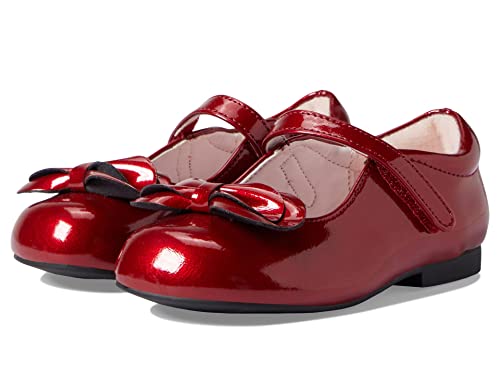 NINA Girl's Krista (Toddler/Little Kid) Red Patent 12 Little Kid M