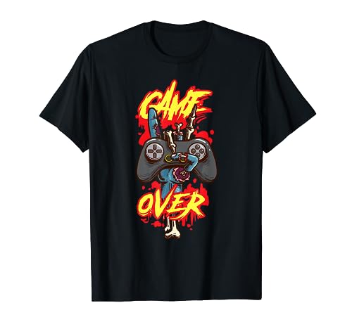 Game Over Gamer Gaming Regalo Camiseta