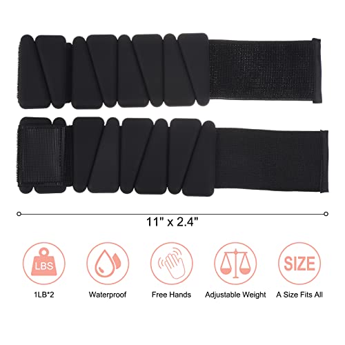 Poids pour jambe et poignet PATIKIL pour optimiser votre marche active - 2