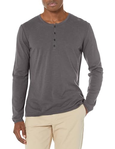 John Varvatos Men's Parker Long Sleeve Henley