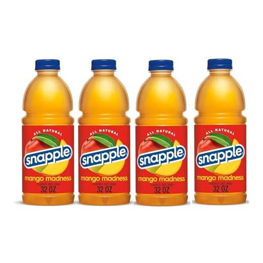 Snpple Mango Madness, 32 fl oz (4 bottles)