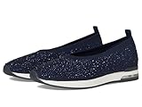 Kenneth Cole Reaction Women's Evaline Sneaker, Navy Knit, 8.5