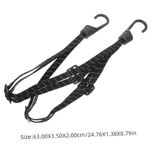 Cascos de motocicleta fijación segura con correas elásticas de lona 2