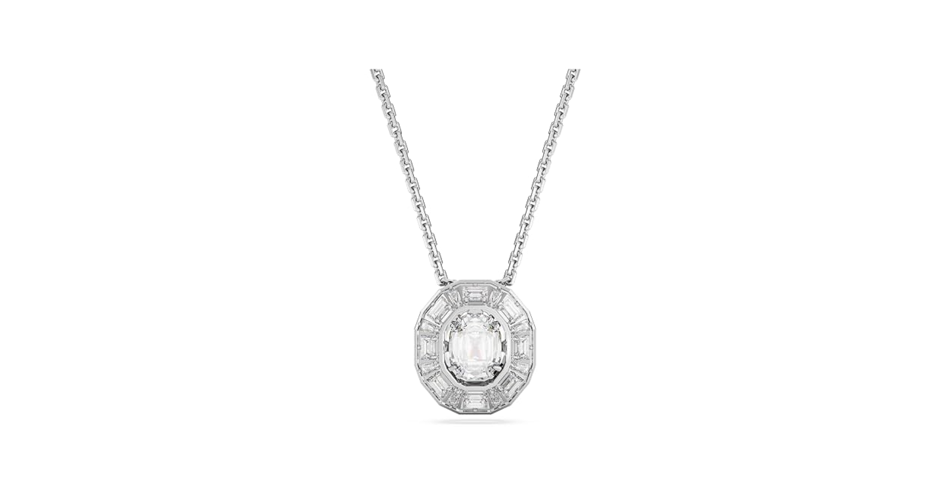 K*n様 Swarovski mesmera octagon ネックレス Amazon.com: Swarovski Mesmera Pendant, Octagon cut, White