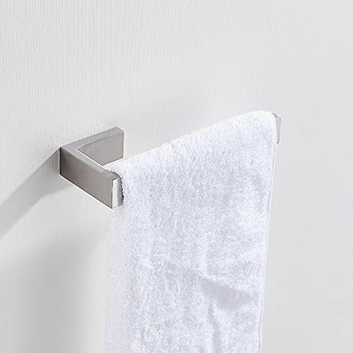 Towel Holder Towel Rack Towel Rack Towel Rack for Bathroom Brushed Bathroom Towel Rack Hardware Set Robe Hook Towel Bar Shelf Wall Mounted Towel Rack Bathroom Accessories (Single