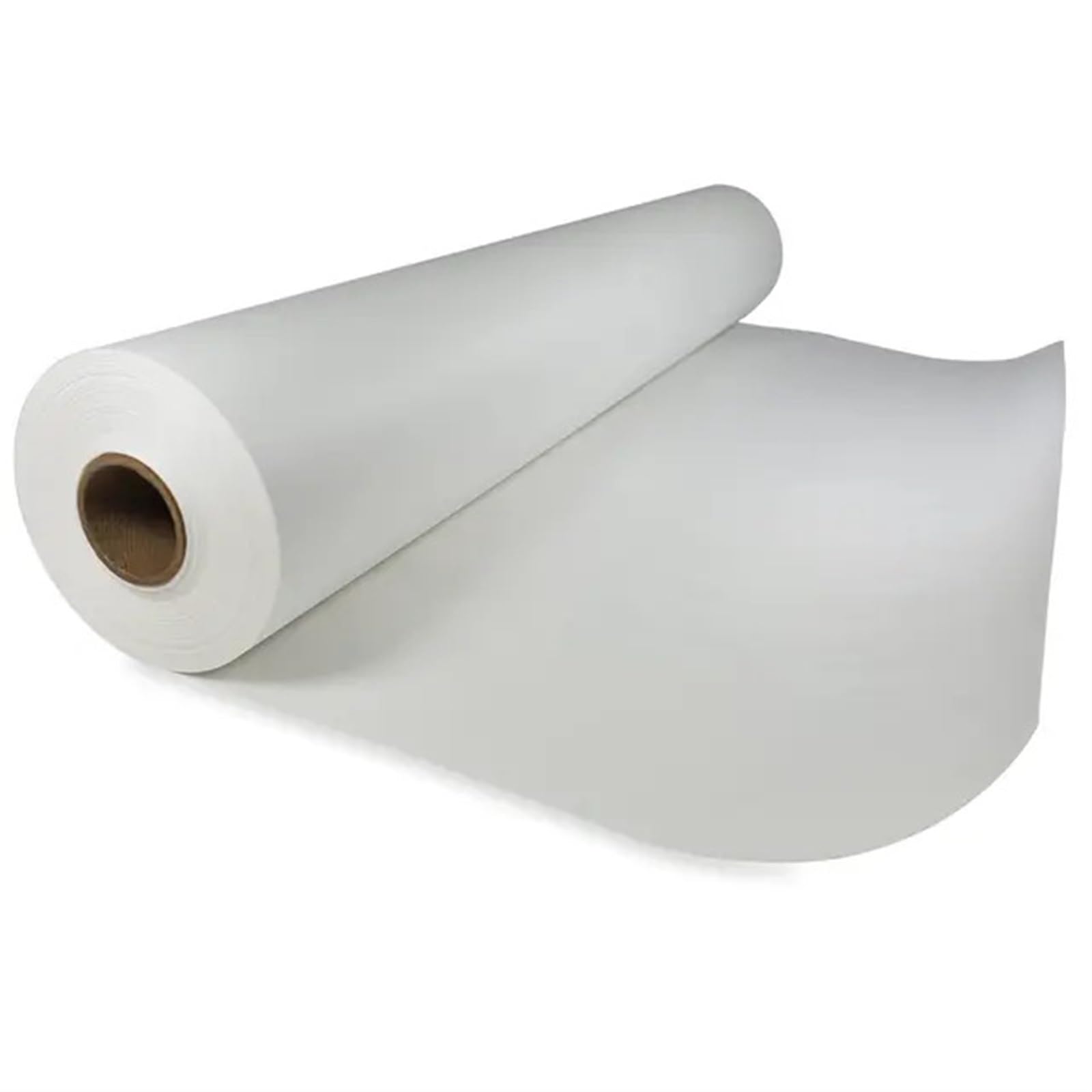 Papel Kraft Rollo de Papel Kraft marrón Ideal for Envolver Regalos, embalar, Decorar Paredes, Manualidades y tablones de anuncios(White 38cmx5m)